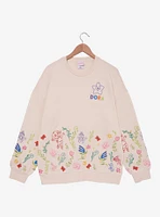 Dora the Explorer Floral Embroidered Crewneck — BoxLunch Exclusive