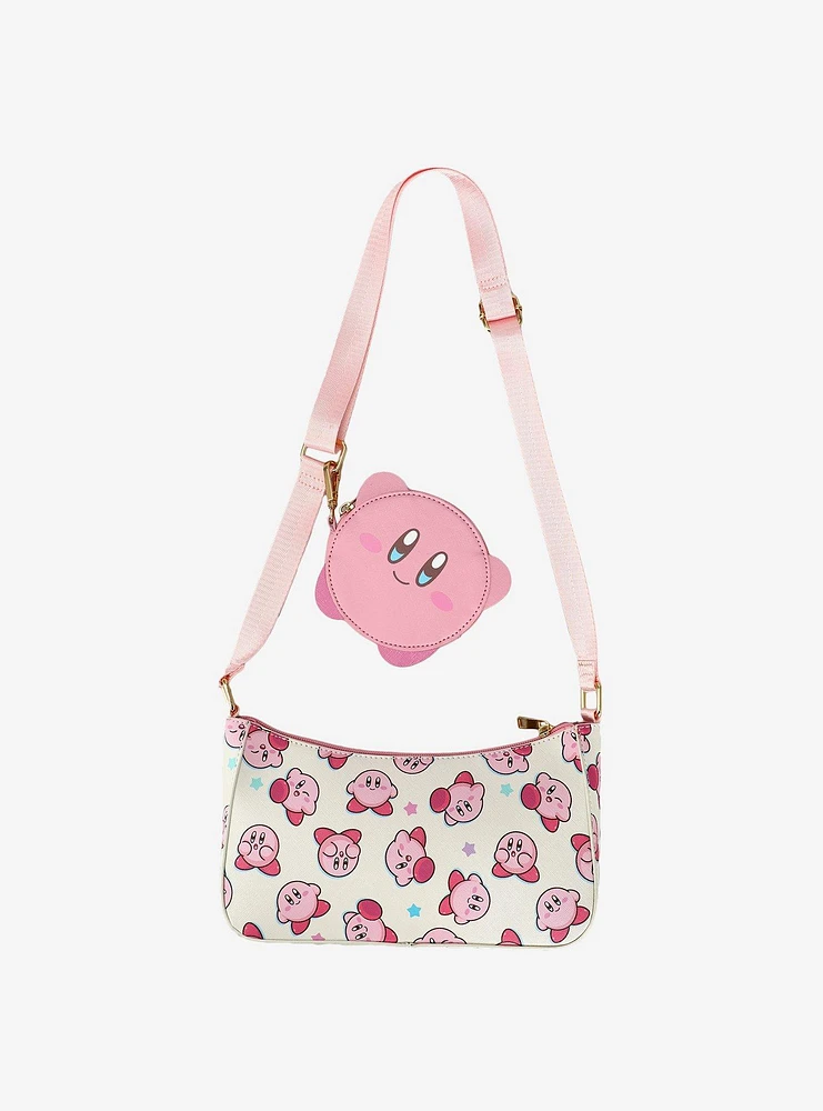 Kirby Allover Print Crossbody Bag With Figural Coin Purse