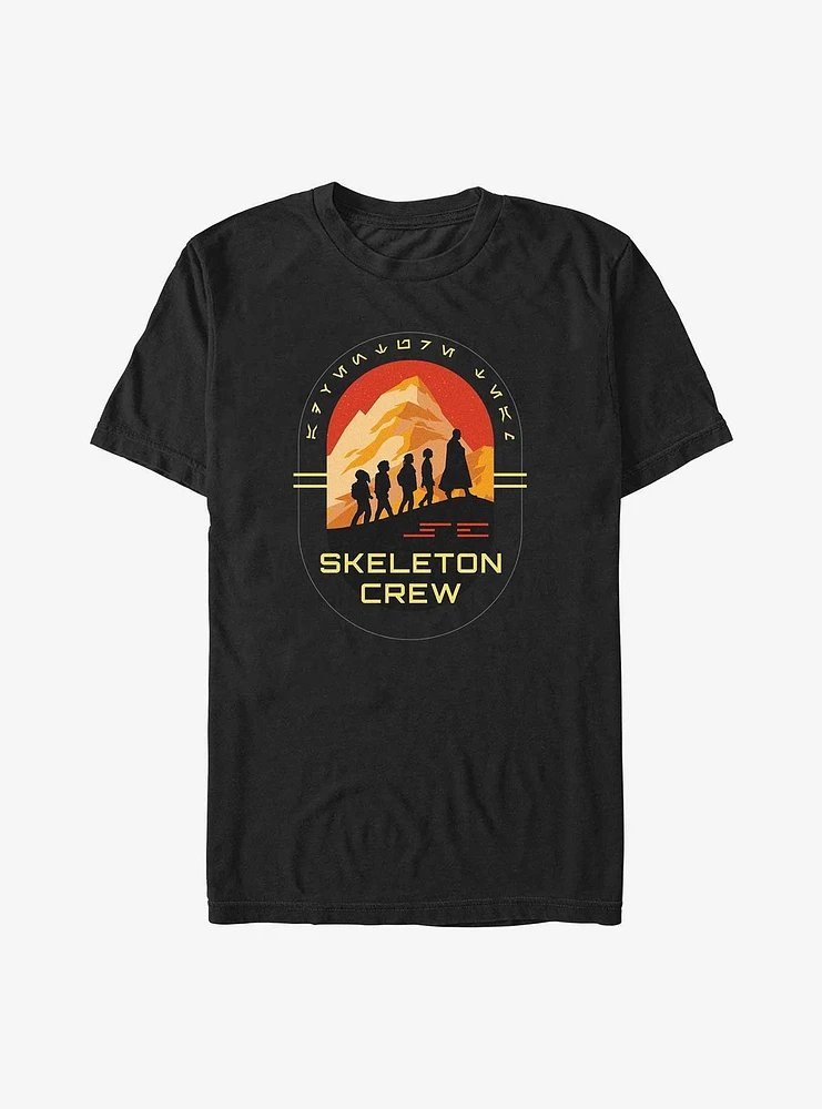 Star Wars: Skeleton Crew Group Silhouettes T-Shirt