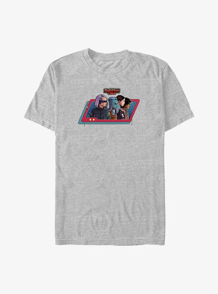 Star Wars: Skeleton Crew Character Side Profiles T-Shirt