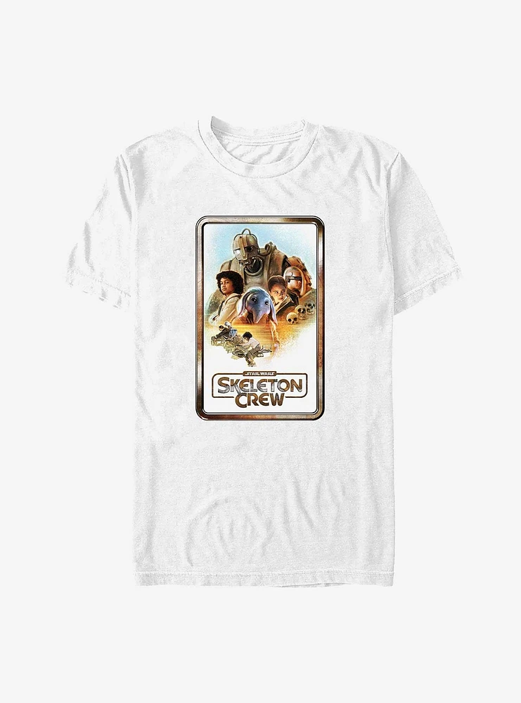 Star Wars: Skeleton Crew Retro Poster T-Shirt