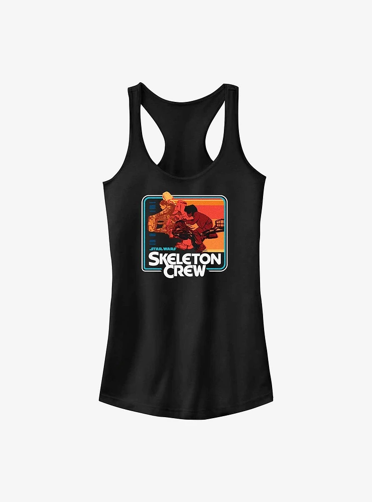 Star Wars: Skeleton Crew Speeder Kids Girls Tank