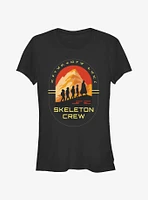 Star Wars: Skeleton Crew Group Silhouettes Girls T-Shirt