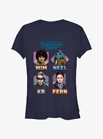 Star Wars: Skeleton Crew Names Girls T-Shirt