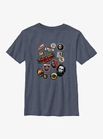 Star Wars: Skeleton Crew Badges Youth T-Shirt