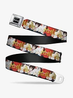 Hell's Paradise Gabimaru Sagiri Title Pose Logo Seatbelt Buckle Belt