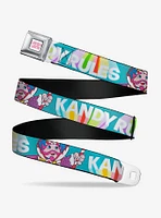 Candy Land Kandy Rules King Pose Seatbelt Buckle Belt