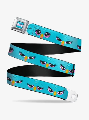 Furby Eye Expressions Close Up Seatbelt Buckle Belt