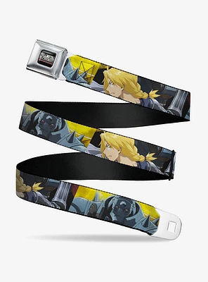 Fullmetal Alchemist: Brotherhood Elric Brothers Pose Seatbelt Buckle Belt