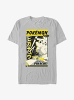 Pokemon Pikachu Card Poster Style T-Shirt