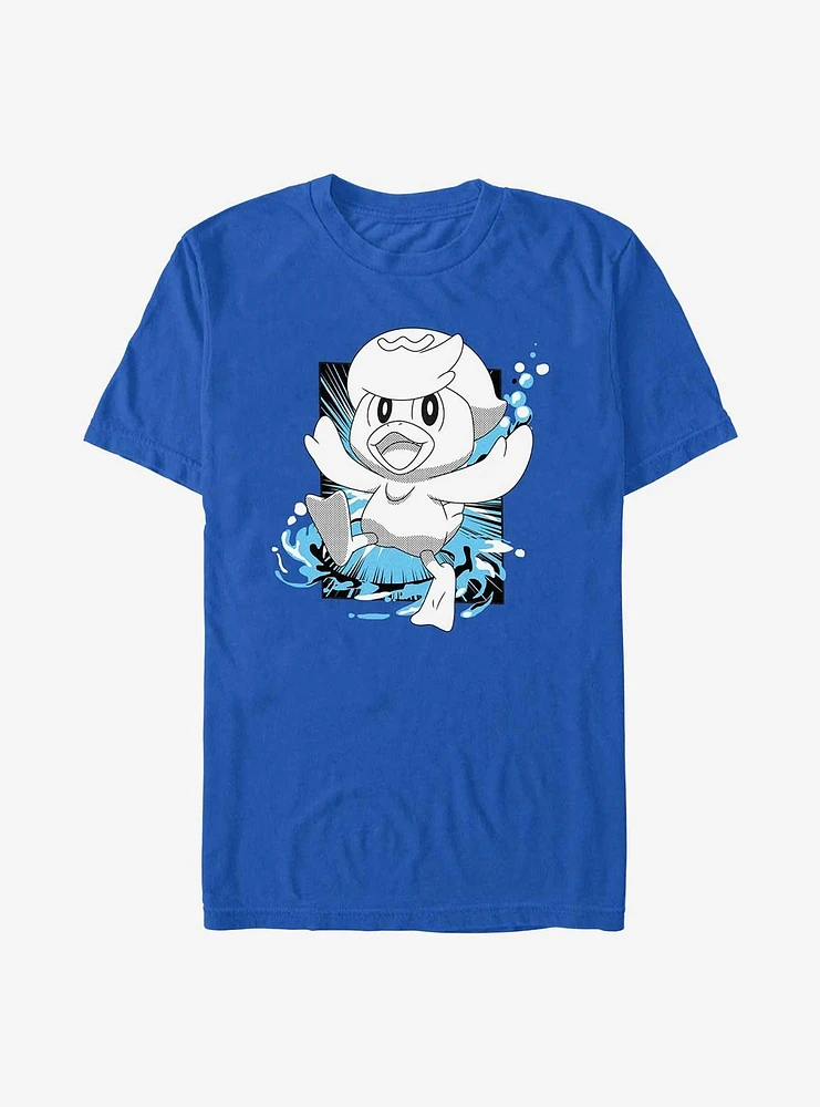 Pokemon Quaxly Manga Style T-Shirt