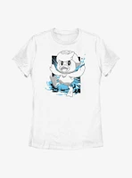 Pokemon Quaxly Manga Style Womens T-Shirt