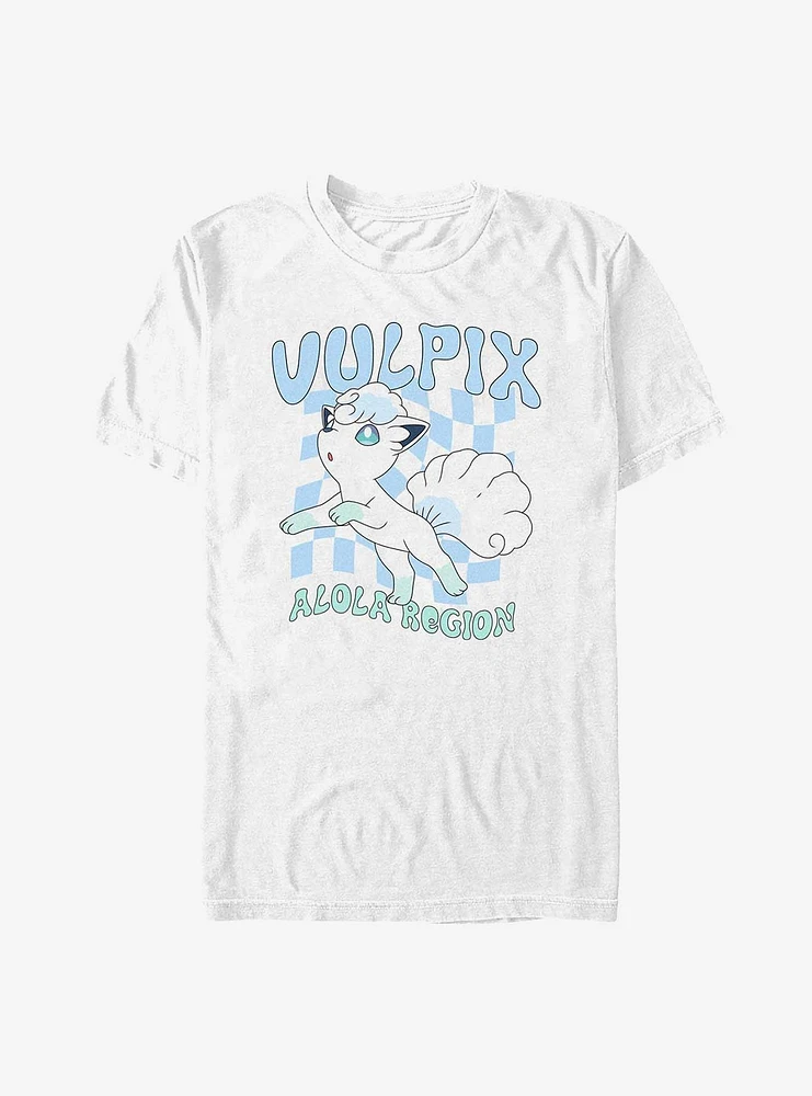 Pokemon Alola Region Vulpix T-Shirt