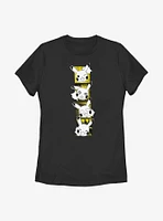 Pokemon Pikachu Emotions Womens T-Shirt