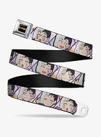 Dr Stone Chibi Gen Asagiri Expression Blocks Youth Seatbelt Buckle Belt