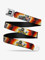 GI Joe Retro Footloose Flash Air Tight File Card Youth Seatbelt Buckle Belt