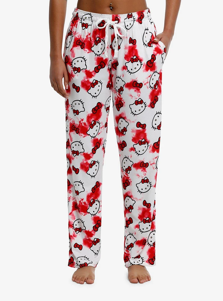 Hello Kitty Toss Tie-Dye Pajama Pants