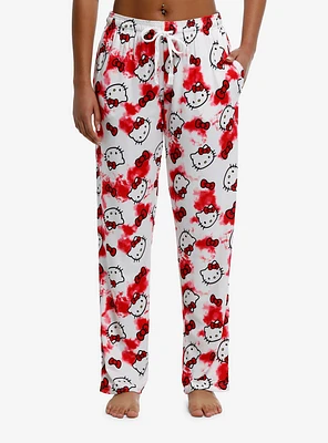 Hello Kitty Toss Tie-Dye Pajama Pants