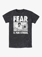 Bruce Lee Fear Is For Others Mineral Wash T-Shirt