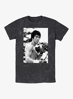 Bruce Lee Pose Mineral Wash T-Shirt