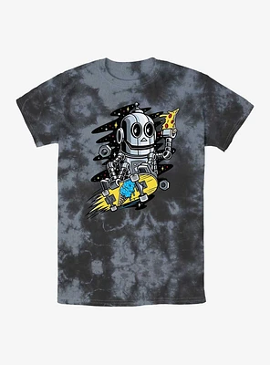 Greg Lutzka Robot Space Tie-Dye T-Shirt