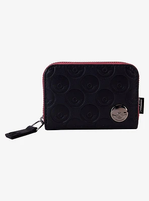 Loungefly Collectiv Pokémon Allover Poké Ball Accordion Zip Wallet