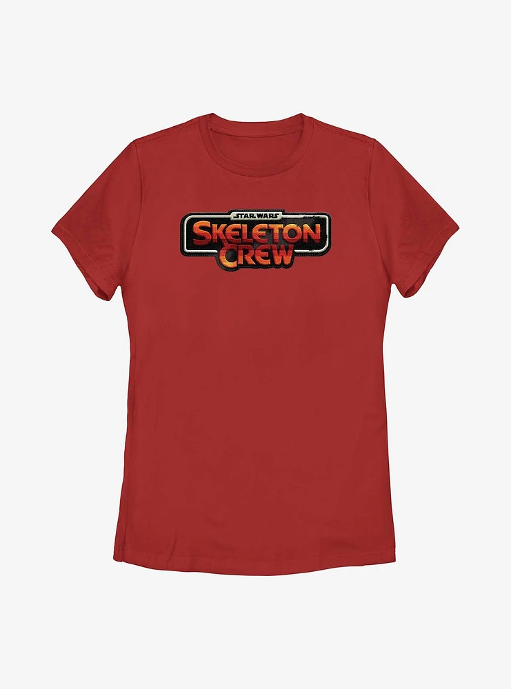 Star Wars: Skeleton Crew Title Logo Womens T-Shirt