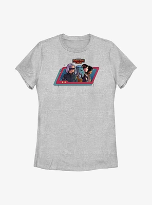 Star Wars: Skeleton Crew Character Side Profiles Womens T-Shirt