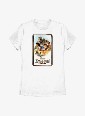 Star Wars: Skeleton Crew Retro Poster Womens T-Shirt