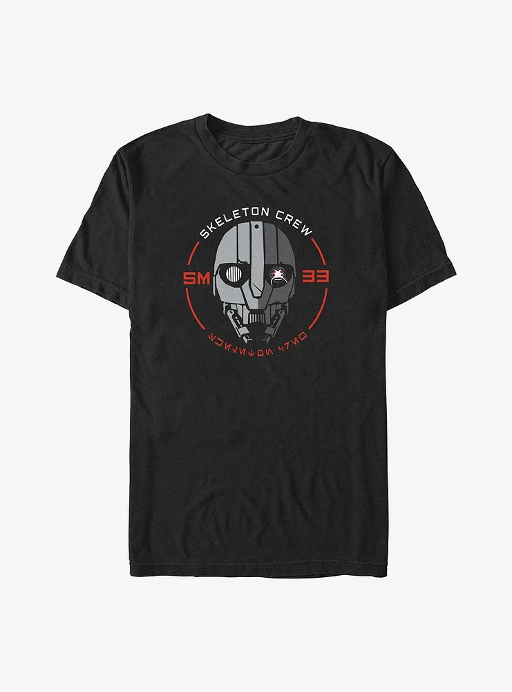 Star Wars: Skeleton Crew SM-33 Face T-Shirt