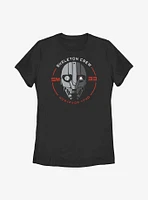 Star Wars: Skeleton Crew SM-33 Face Womens T-Shirt