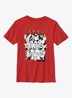 Pokemon Eevee Evolution Poster  Youth T-Shirt