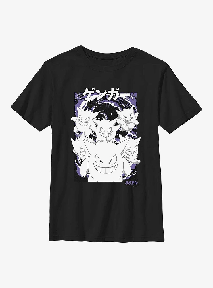 Pokemon Gengar Poster  Youth T-Shirt