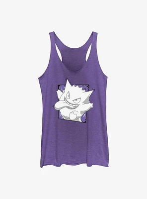 Pokemon Gengar Passing Through Womens Tank Top