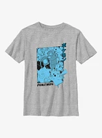 Pokemon All Stars Manga Style Youth T-Shirt