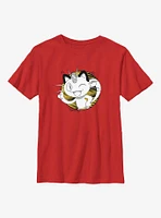 Pokemon Meowth Wink Youth T-Shirt