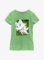 Pokemon Sprigatito Manga Style Youth Girls T-Shirt