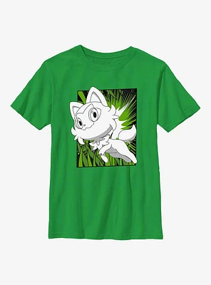 Pokemon Sprigatito Manga Style Youth T-Shirt