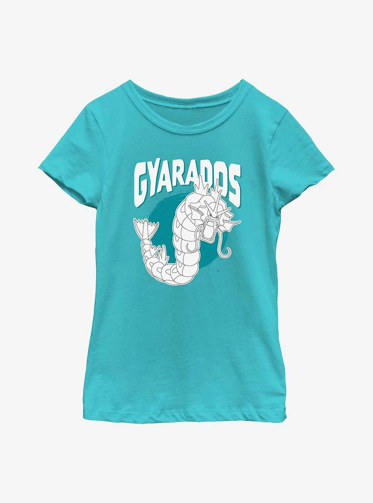 Pokemon Gyarados Icon Youth Girls T-Shirt