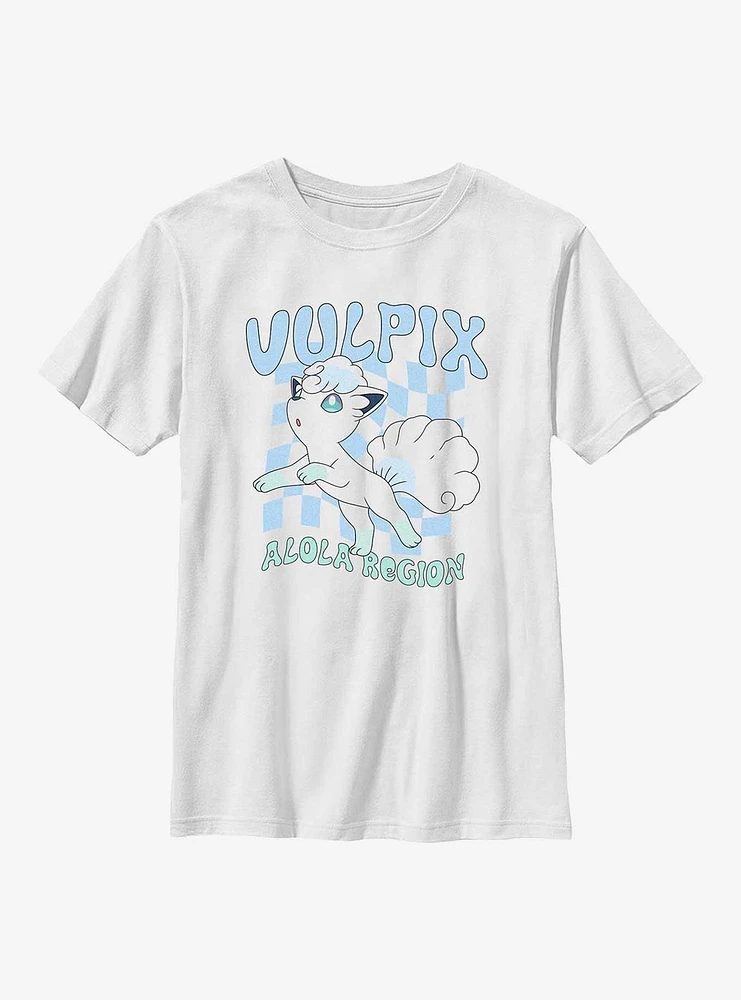 Pokemon Alola Region Vulpix Youth T-Shirt