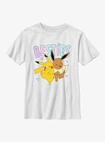 Pokemon Besties Pikachu Eevee Youth T-Shirt