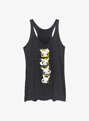 Pokemon Pikachu Emotions Womens Tank Top