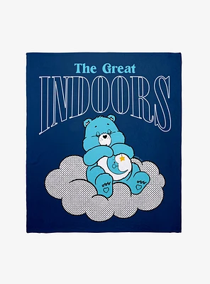 Care Bears The Great Indoors Bedtime Bear Throw Blanket