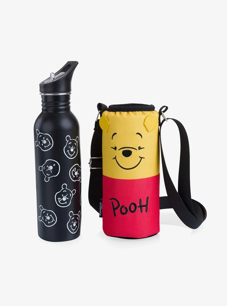 Disney Winnie the Pooh Water Bottle with Cooler Tote