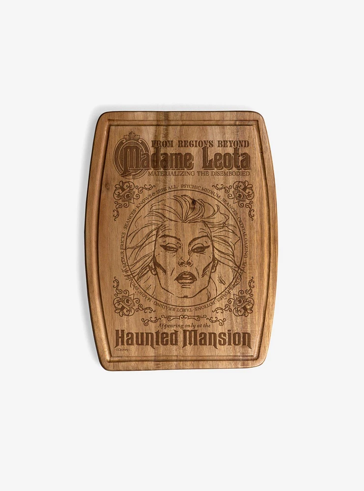 Disney Haunted Mansion Madame Leota Acacia Cutting Board