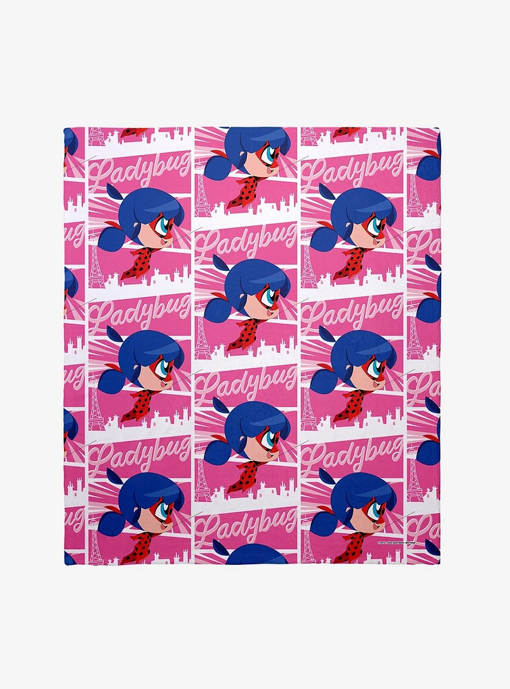 Miraculous: Tales Of Ladybug & Cat Noir Ladybug Throw Blanket