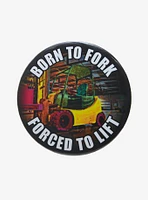 Forklift Meme 3 Inch Button