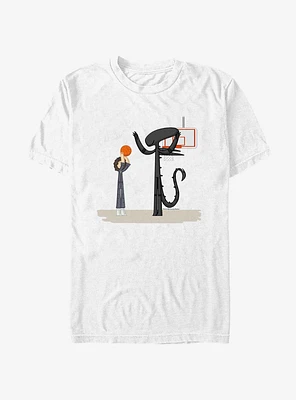 Alien Playing Basketball T-Shirt