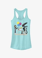 Alien Happy Birthday Xenomorph Girls Tank