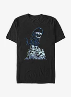 Alien Xenomorph Skull Mountain T-Shirt